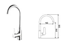 zinc kitchen mixer